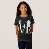 Lop Rabbit Lover I Liebe Bunnies Graphic T-Shirt (Vorne ganz)