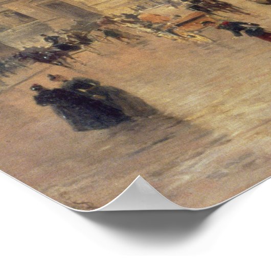 L'Opera, Paris Poster (Ecke)