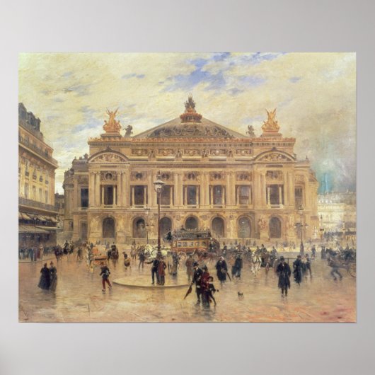 L'Opera, Paris Poster (Vorne)