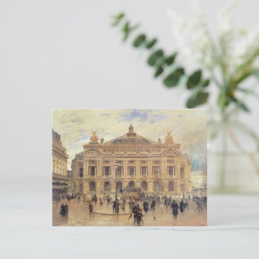 L'Opera, Paris Postkarte (Stehend Vorderseite)