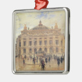 L'Opera, Paris Silbernes Ornament (Links)
