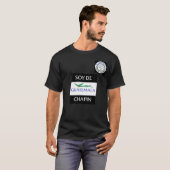 Lopez El Chapincito Soy De Guatemala Chapin Black T-Shirt (Vorne ganz)