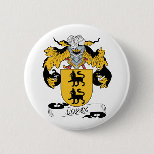 Lopez-Familienwappen Button