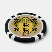 Lopez Heraldic Arms Pokerchips (Einzeln)