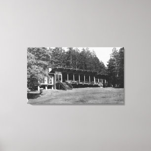 Lopez-Insel, WA - Häuschen Hendersan Lager Leinwanddruck