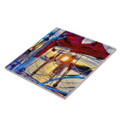 Lopez Island Segeln und Sonnenuntergang Dekorieren Fliese (Seite)