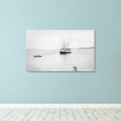 Lopez Island, WA - Rosalie Ferry San Juan Leinwanddruck (Insitu (Holzboden))