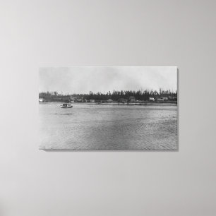 Lopez Island, WA - San Juan Leinwanddruck