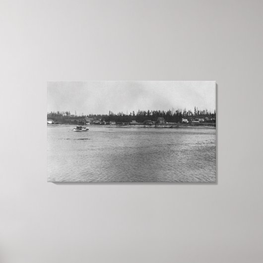 Lopez Island, WA - San Juan Leinwanddruck (Vorderseite)