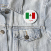 Lopez-mexikanische Flagge Button (Beispiel)