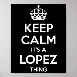 Lopez Nachname Lustiger Familienstammbaum Geburtst Poster