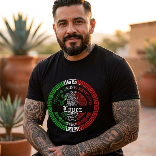 López Nachname mexico Shirt