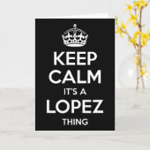 Lopez Surname Funny Family Tree Birthday Reunion G Karte (Gelbe Blume)