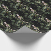 Lophanes cristatus geschenkpapier (Ecke)