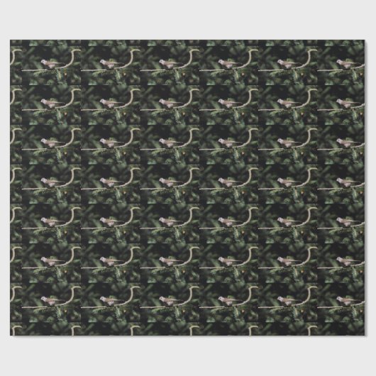 Lophanes cristatus geschenkpapier (Flach)