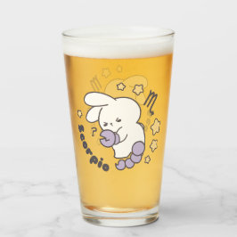 Loppitokki Bunny Embracing Scorpio Zodiac Magic I Glas