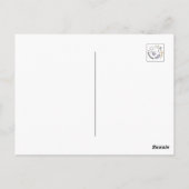 Loppitokki's Cosmic Scorpio Muster: Bunny Art II Postkarte (Rückseite)