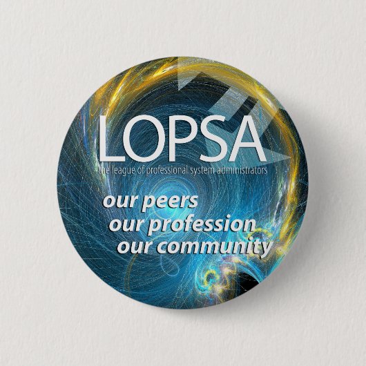 LOPSA Knopf Button (Vorderseite)