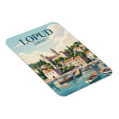 Lopud Insel Kroatien Magnet (Rechte Seite)