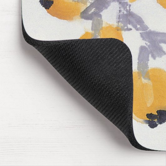 Loquats und eine Heuschrecke Mousepad (Ecke)