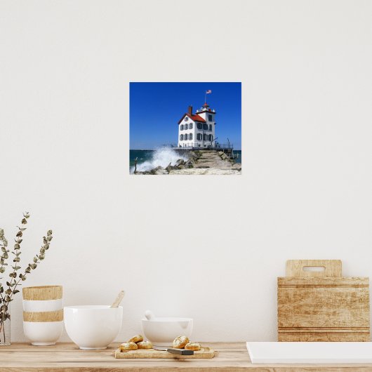 Lorain-Leuchtturmdruck Poster (Küche)