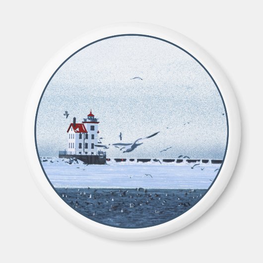 Lorain Lighthouse Magnet (Vorne)