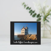 Lorainlight, Lake Effect Landscapes.com Postkarte (Stehend Vorderseite)