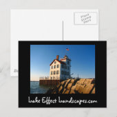 Lorainlight, Lake Effect Landscapes.com Postkarte (Vorne/Hinten)