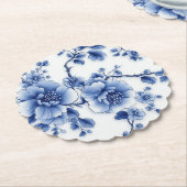 loral Bloom Napkins - Blue Blossom Edition Untersetzer (angewinkelt)