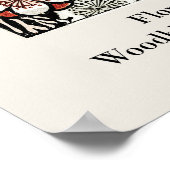 loral Pattern von Watanabe Seitei Poster (Ecke)