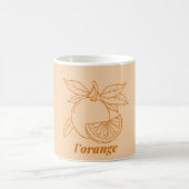 L'orange Kaffeetasse (Mittel)