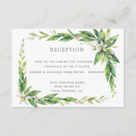 L'Orangerie Wedding Reception Card Einladung