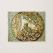 Lorbeer durch Alphonse Mucha Puzzle (Horizontal)