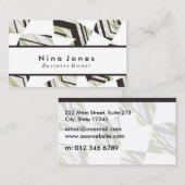 Lorbeer-Grün Visitenkarte (Vorne/Hinten)