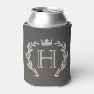 Lorbeer-Kranz-Monogramm Dosenkühler
