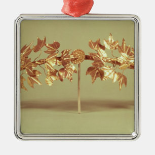 Lorbeer-Kranz, Mycenae Ornament Aus Metall