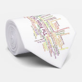 Lorbeer und robuste Film-Listen-Kleidung Krawatte (Gerollt)