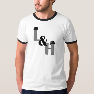Lorbeer und robustes - Initialen und Werfer T-Shirt