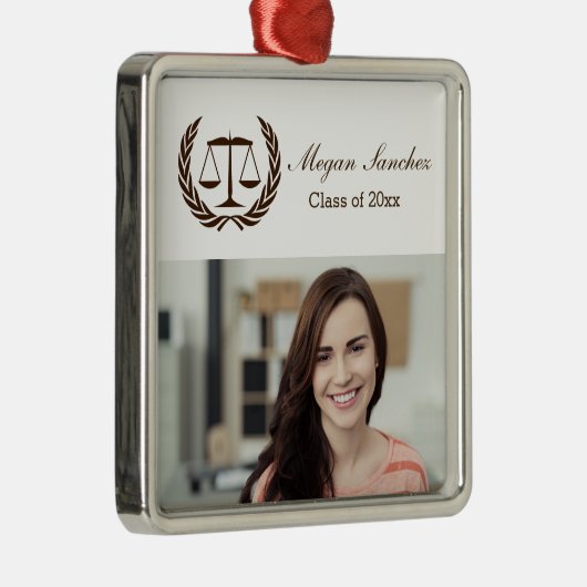 Lorbeer verlassen Skalen des Wreath-| der Silbernes Ornament (Rechts)