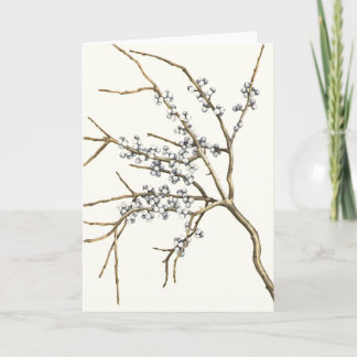 Lorbeere Feiertagskarte