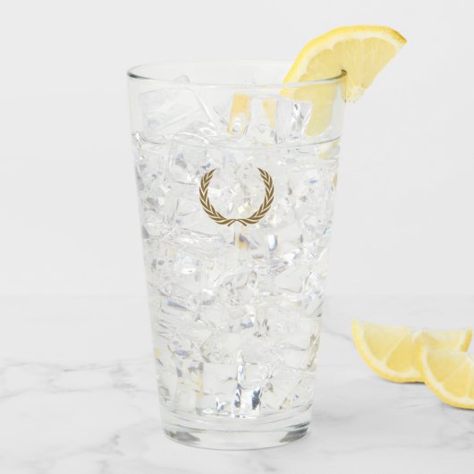 Lorbeerkranz – Laurel wreath Glas (Rückseite Ice)