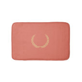 Lorbeerkranz – Laurel wreath Kranz Ährenkranz Ears Badematte (Vorderseite)