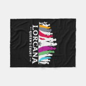 Lorcana Queen's Court  Fleecedecke (Vorderseite (Horizontal))