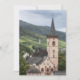 Lorch am Rhein, Deutschland-Karte Save The Date