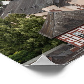 Lorch am Rhein, Deutschland Poster (Ecke)