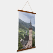Lorch am Rhein, Deutschland Wandteppich Mit Holzrahmen (Gewinkelt)