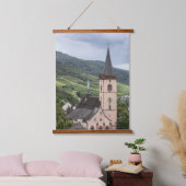 Lorch am Rhein, Deutschland Wandteppich Mit Holzrahmen (Schlafzimmer)