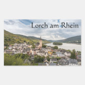 Lorch am Rhein Rechteckiger Aufkleber (Vorderseite)