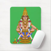 Lord Ayyappan Notizbuch Mousepad (Mit Mouse)