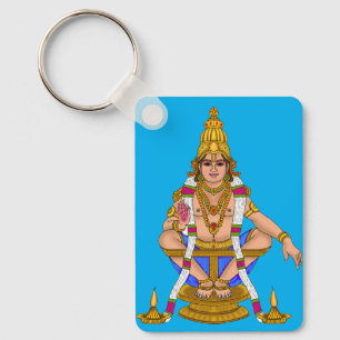 Lord Ayyappan Schlüsselanhänger